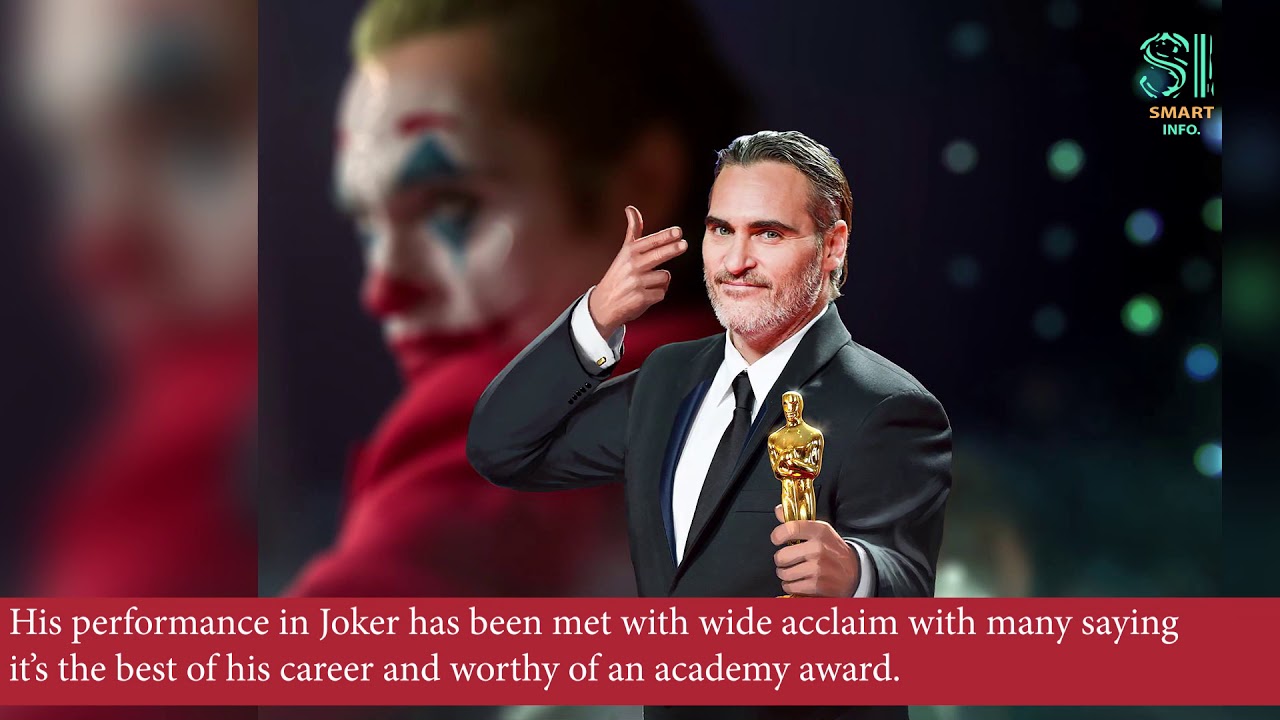 JOAQUIN PHOENIX JOKER BEST ACTOR YouTube