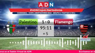 Palestino vs Flamengo - Copa Libertadores Grupo E - Partido 4 de 6