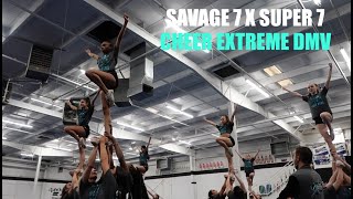 SAVAGE 7 X SUPER 7 I CHEER EXTREME DMV I 2021-2022 SHOWCASE