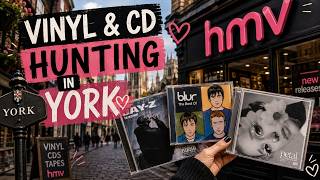 ASMR Vinyl & CD Hunting in York 🎧 | HMV Prices, Ariana Grande Exclusive Day & More 