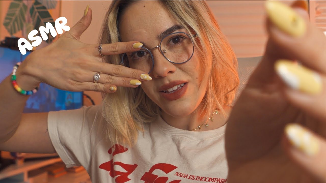 ASMR com os Olhos FECHADOS 🙈 Descrevendo os objetos e movimentos pra você 💕 {voz suave, lento