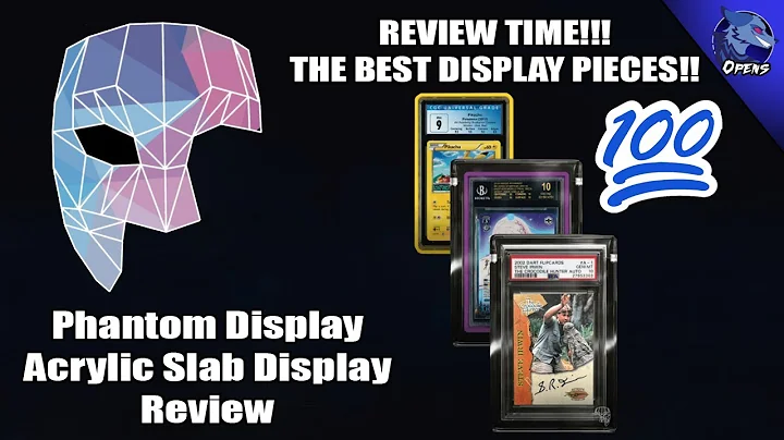 Phantom Display Acrylic Case Review!!! | Phantom Display x Graded Guard Slab Display!