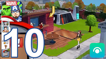MARVEL Avengers Academy - Gameplay Walkthrough Part 10 - Level 6 (iOS, Android)