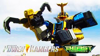 Jet and Wrecker Zords Battles | Power Rangers Beast Morphers | Power Rangers Official