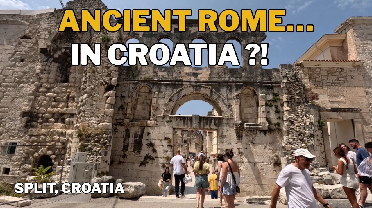 Ancient Rome Lives On in Croatia 🇭🇷 Walking Through Diocletian’s Palace ...