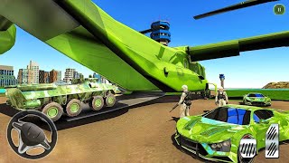 US Army Car Transport Cruise Ship Simulator Game- android gameplay screenshot 1