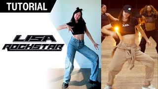 LISA 'ROCKSTAR' Mirrored Dance Tutorial with Explanations | Jing Huang