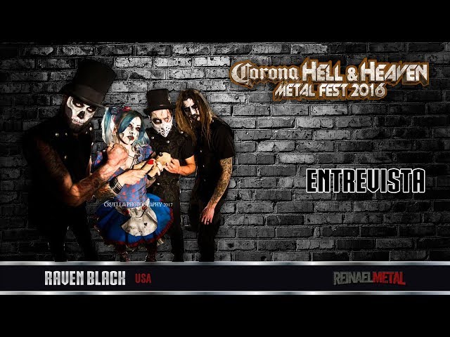 Entrevista con RAVEN BLACK (Corona Hell & Heaven Metal Fest 2016)