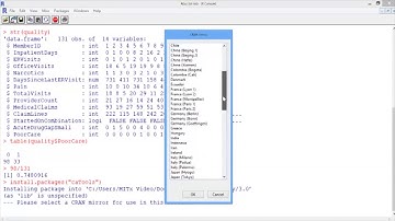 3.2.6 Introduction to Logistical Regression - Video 4: Logistic Regression in R