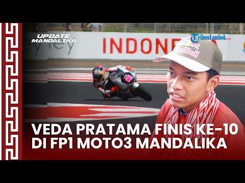 Veda Pratama Sukses Finish ke-10 di FP1 Moto3 Sirkuit Mandalika