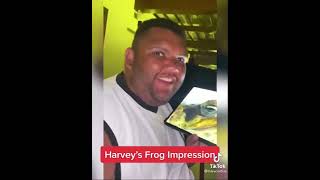 Harvey price frog impression