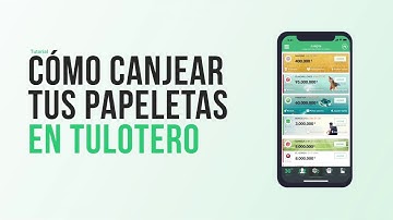 CÓMO CANJEAR PAPELETAS EN TULOTERO | Tutorial