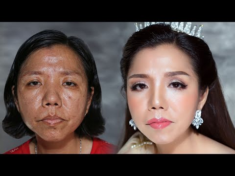 Trang Điểm Cho Khuôn Mặt Chảy Xệ U40(Makeup With Sagging Face)/ Hùng Việt Makeup