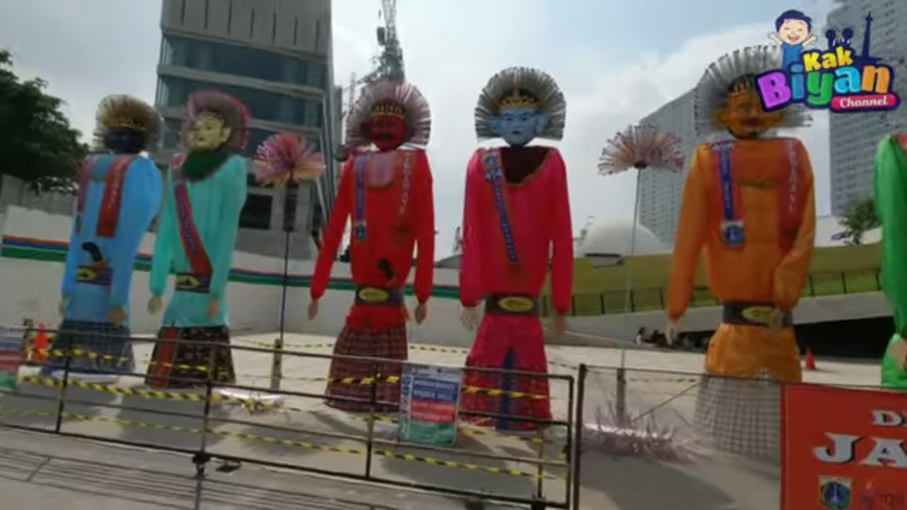 YEAYY !! ADA ONDEL ONDEL RAKSASA 🌟⭐ KAK BIYAN VLOG