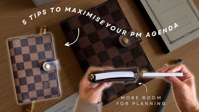 Louis Vuitton Agenda MM Damier Ebene – yourvintagelvoe