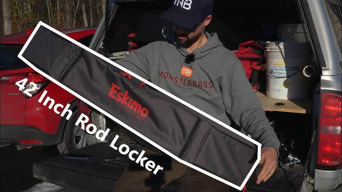 NEW Eskimo Rod Locker - Ice Fishing Gear 