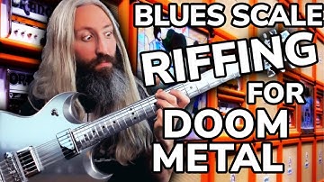 Write HEAVIER Riffs with the Blues Riff Box | Doom Metal Guitar