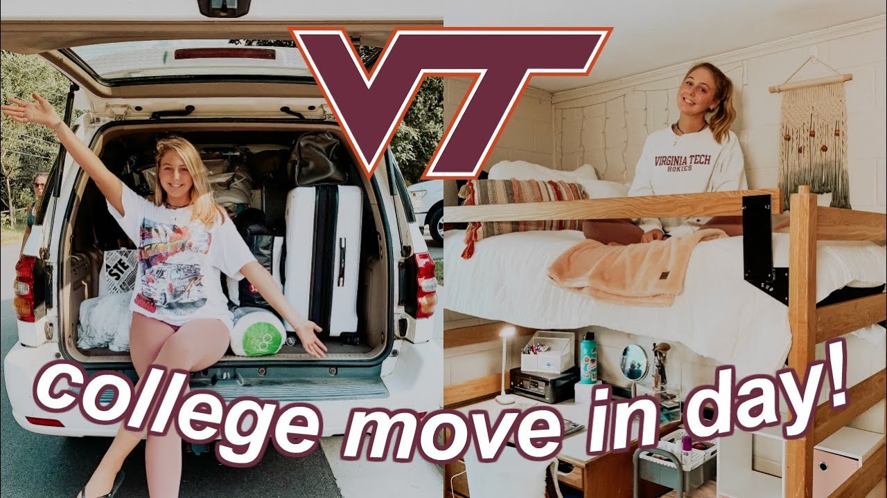 COLLEGE MOVE IN DAY 2019 Virginia Tech YouTube