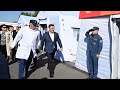 Полевые госпитали для МЧС: Что сказал Садыр Жапаров на церемонии передачи