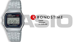 Casio Vintage A-159W-N1 - KronosTime.RU обзор часов