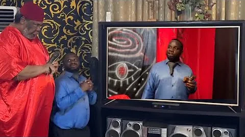 Investor steals the gods chicken | Oga Sabinus × Pete Edochie