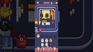 Pixel flow - Level 930 (very hard) - walkthrough without power ups