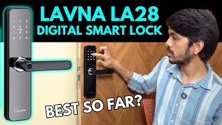 Lavna LA28 Digital Smart Door Lock - Features & How to Use | Best Fingerprint Digital Lock For Home? screenshot 3