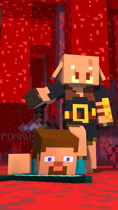 Hell's coming with Herobrine #shorts #minecraft