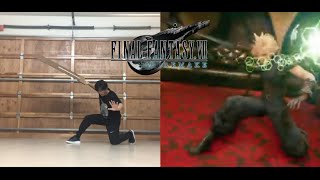 Final Fantasy VII Remake Cloud Dance Practice in Real Life