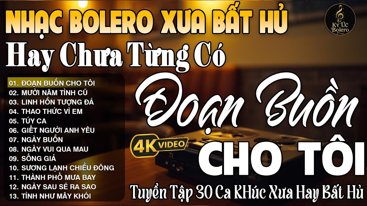 ĐOẠN BUỒN CHO TÔI ➤ DIỄN QUÂN Giọng Ca Mới Nhất 2026 - LK Nhạc Vàng Hải Ngoại Xưa Bất Hủ NGHE LÀ NGỦ