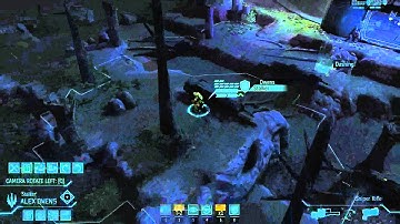 XCOM Enemy Unknown - UFO Landing Gameplay