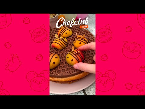 CHEFCLUB KIDS - Épisode 9 : des gâteaux trop mignons en forme d'insectes 🐝  
