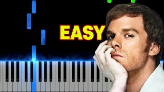 Dexter - Main Title | EASY Piano Tutorial