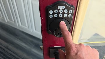 Programming an Amazon Basics Deadbolt Lock