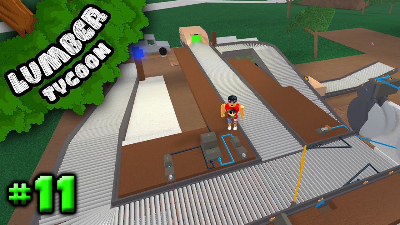 Lumber Tycoon Ep 11 Upgraded Conveyor System Roblox Youtube - roblox lumber tycoon 2 long planking with romadz youtube