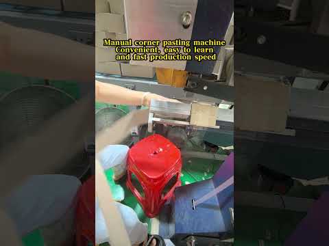 Manual corner pasting