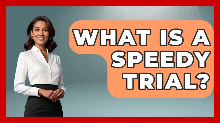 What Is A Speedy Trial? - Law Enforcement Insider