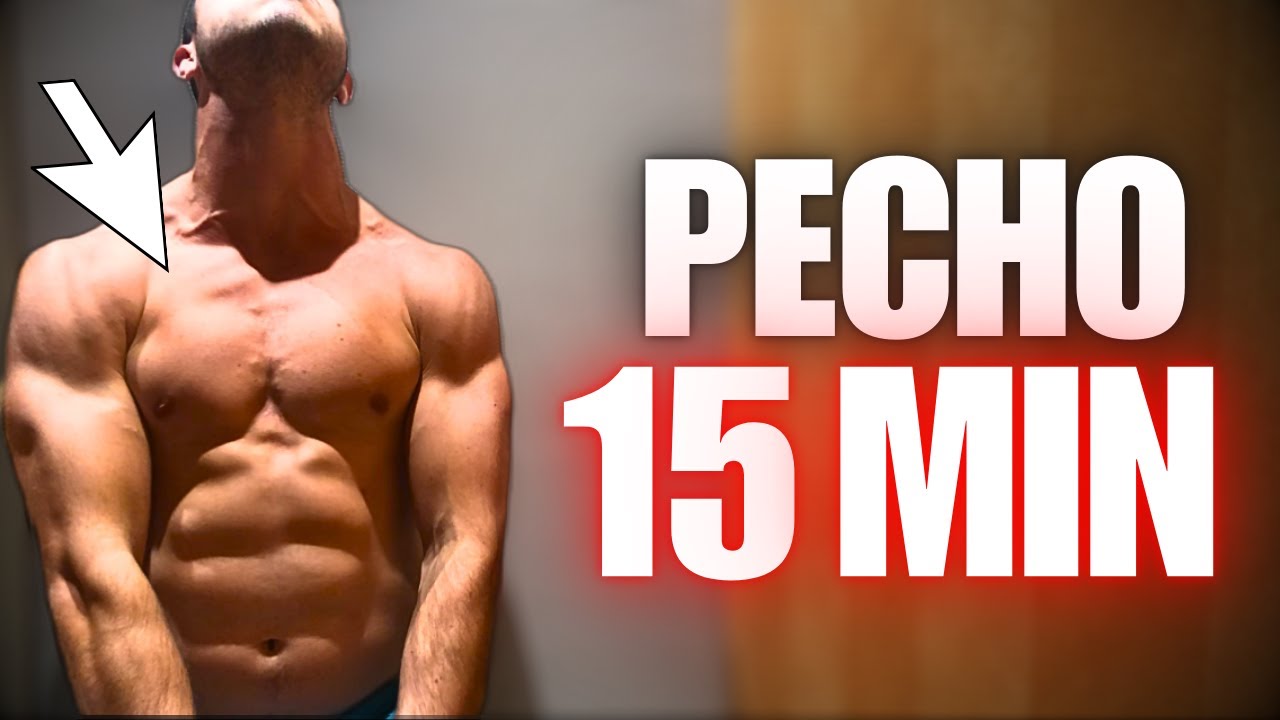 🔥Rutina de PECHO en Casa - Solo 15 Minutos - Ejercicios Pectorales sin ...