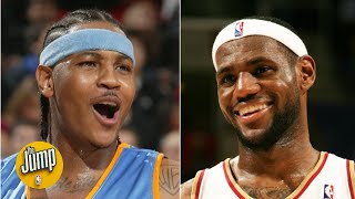 What if LeBron James and Carmelo Anthony had teamed up? | The Jump