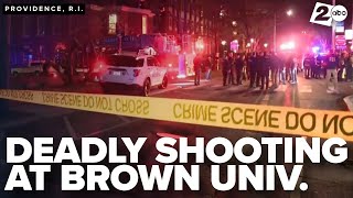 At least 2 killed and several more hurt in shooting at Brown University in Rhode Island
