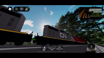CN #5941 and #5937 Derailment! | Unstoppable Lash up in JA&W RR 