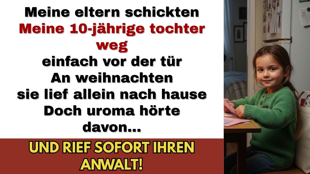 Meine Eltern schickten meine 10-jährige Tochter weg – dann rief Uroma ihren Anwalt an…