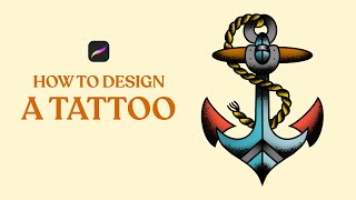 How to Draw a Tattoo in Procreate (#Shorts) screenshot 2