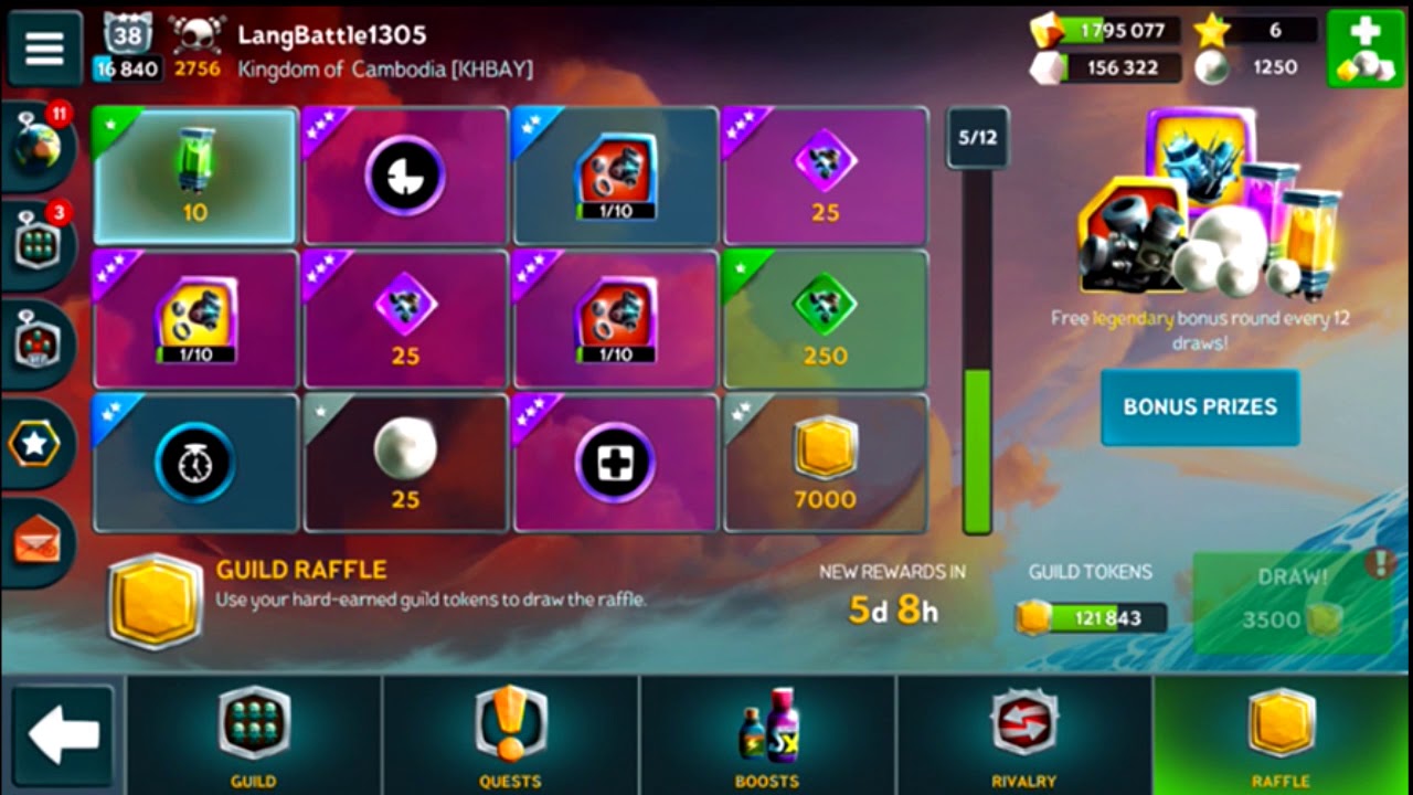 Battle Bay with Lang  - 200000 guild token battle bay episode #2