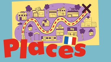 Places Around Town in French 🇫🇷 - Learn French