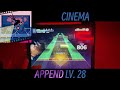 [プロセカ] シネマ APPEND LV. 28 FULL COMBO (6gr)
