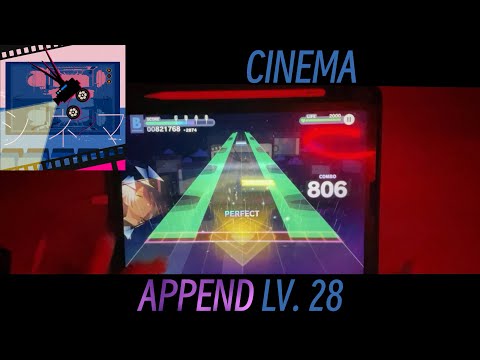 [プロセカ] シネマ APPEND LV. 28 FULL COMBO (6gr)