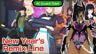 PSO2 NGS || New Year's Remix Line - AC Scratch update || January 2024