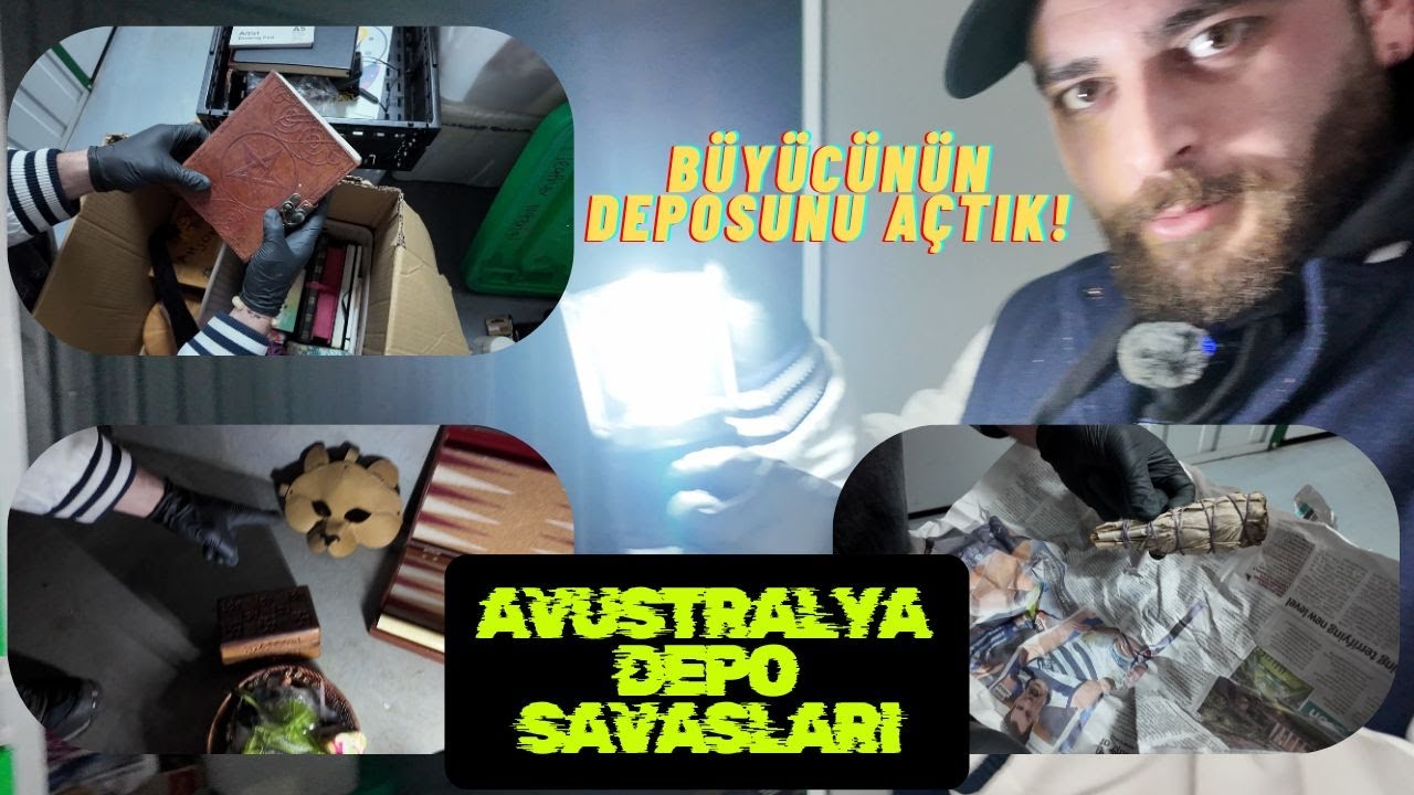 BÜYÜCÜNÜN DEPOSUNU AÇTIK! YOK BÖYLE BİR ŞEY! NELER ÇIKTI NELER! AVUSTRALYA DEPO SAVAŞLARI