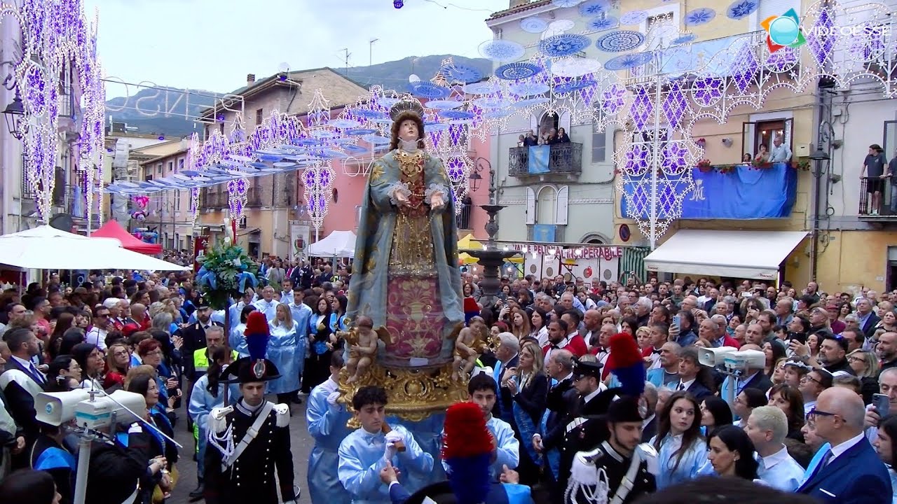 Processione Madonna della Libera 2025 a Pratola Peligna